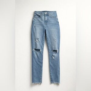 Lucky Brand Light Blue Distressed Skinny Jeans